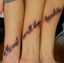These can also be opted by those best friends out there who seem to have very unbreakable bond to each other. 150 Meaningful Matching Sister Tattoo Ideas Inspirational Tattoos