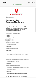 A hire purchase agreement is a particular type of agreement between a buyer and seller. Cavien Chew Public Bank Hire Purchase Faq Public Facebook