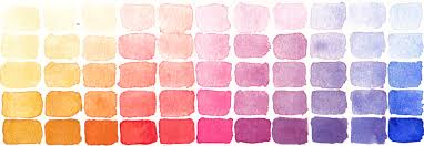 Farben mischen um pink zu erhalten. Schweinchenrosa Mischen