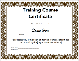 Downloadable Certificate Templates For Microsoft Word The Best Professional In 2020 Training Certificate Certificate Of Participation Template Certificate Templates