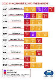 Check spelling or type a new query. Public School Holidays Singapore 2021 2022 19 Long Weekends
