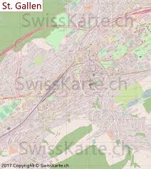 Private garage parking is available. Map Of St Gallen Swisskarte Ch