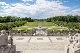 Photo about life circle in vigeland park frogner park oslo city norway in blue sky, human, team work, beauty, strength, relationship. Frogner Park Wikipedia