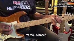 How To Play La Bamba Ritchie Valens On Guitar Acoustic Or Electric Ericblackmonmusichd Youtube Blues Guitar Lessons Guitar Guitar Songs
