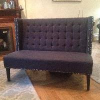 Quilts really ads some beauty and elegance to any furniture piece and with it, owstynn linen modern banquette bench has the look that every elegant and. Baxton Studio Owstynn Banquette Bench Aptdeco