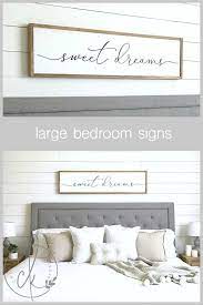 Sweet Dreams Sign Bedroom Wall Decor Master Bedroom Decor Wood Framed Sign Bedroom Wall Art Master Bedroom Sign D1 In 2021 Master Bedroom Wall Decor Bedroom Signs Wall Decor Bedroom