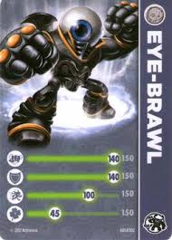 Click the eye brawl skylanders coloring pages to view printable version or color it online (compatible with ipad and android tablets). Eye Brawl Gallery Trading Card Database