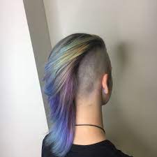 Mohawk Girl Long Hair Styles Half Shaved Hair Hair Styles