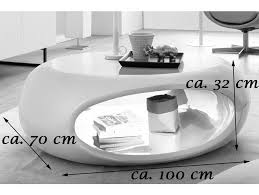 Schubkastenfront in grau hochglanz, 360° drehbar. Couchtisch Weiss Hochglanz Oval 100 Cm Mit Ablage Ufo