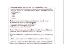 Bima dapat menyelesaikan 24 hari sementara adit selama hari. Contoh Soal Yang Berkaitan Dengan Pancasila