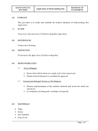 Check spelling or type a new query. Method Statement For Hydroseeding Construction Management Soil