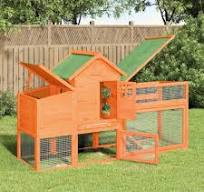 Amazon.com: GOLINPEILO Wooden Chicken Coop, Outdoor Hen ...