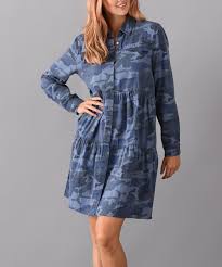 If any of your items don't work out, we're happy to issue you a credit to use on a future purchase in your local mainstream boutique store or here at shopmainstreamboutique.com. Blue Camouflage Tiered Pocket Shirt Dress Women Plus Best Price And Reviews Zulily