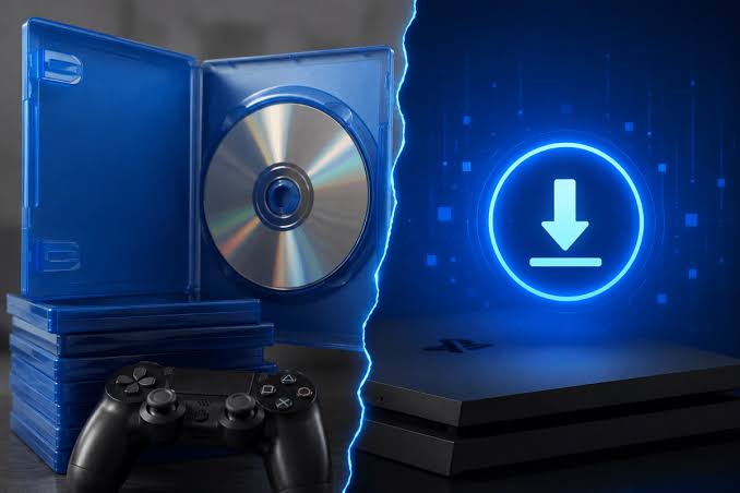 Sony dejará de vender juegos de PlayStation en disco a partir de 2028