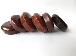 6 Brown Bakelite Furniture Casters Floor Protectors Furniture Cups Carpet Protectors Midcentury Home Furniture Casters Bakelite Floor Protectors For Chairs