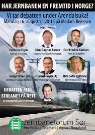 This description is not available in your language. Har Jernbanen En Fremtid I Norge Det Blir Debatt Under Arendalsuka 2021