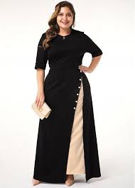 Rotita Com Usd 32 39 In 2020 Maxi Dresses Casual Maxi Dress With Sleeves Half Sleeve Dresses
