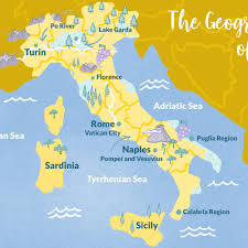 Italy is bordering the north with france, slovenia, austria and switzerland. The Geography Of Italy Map And Geographical Facts
