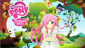 Fluttershy is a yellow and pink pegasus and one of the six primary characters in my little pony: Anime Fluttershy Wallpaper Ver By Sazuko On Deviantart