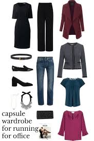 Capsule Wardrobe For Running For Office What To Wear When Running For Office The Political Ca Business Casual Outfits Capsule Wardrobe Work Capsule Wardrobe