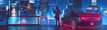 Cyberpunk Dual Monitor Wallpaper 3840x1080 Download hd dual monitor wallpapers best collection. cyberpunk dual monitor wallpaper 3840x1080