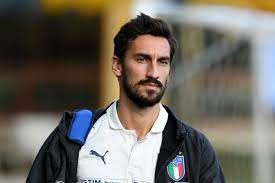 Davide astori of italy looks on prior to the training session at italy club's training ground at coverciano on november 6, 2017 in florence, italy. Juventus Players React To Sudden Death Of Fiorentina S Davide Astori Black White Read All Over