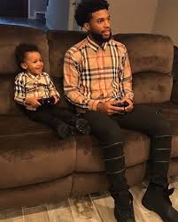 Pin By Anthony Eberhart On ʄaʍɨʟiǟ Baby Boy Swag Daddy And Son Family Outfits