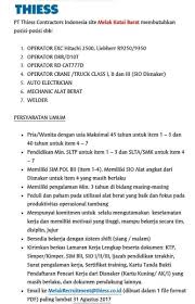 Maybe you would like to learn more about one of these? Lowongan Kerja Migas Terbaru
