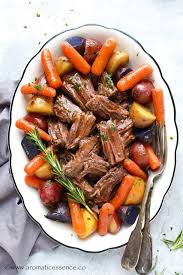 Return beef to pot along with squash, carrots, beef stock, and barley. Instant Pot Pot Roast Instant Pot Chuck Roast Aromatic Essence
