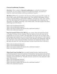 Classical Conditioning Worksheet 2 Lps Pages 1 4 Flip Pdf Download Fliphtml5