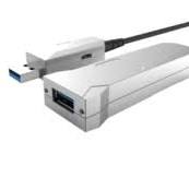 USB 3.0 Hybrid AOC extender Type-A to Female Type-A | UniBrain