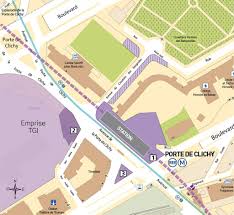 Station Porte De Clichy Ligne 14 Prolongement A Mairie De Saint Ouen