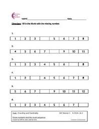 Kindergarten Common Core Math Worksheets Counting K Cc A 1 K Cc A 2 Common Core Math Worksheets Common Core Math Kindergarten Common Core Kindergarten