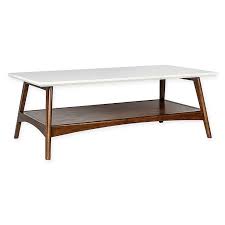 Versanora Kingston Coffee Table With Storage Space 42 Quot X 20 Quot X 17 Quot Faux Marble In 2020 Coffee Table Living Room Coffee Table Coffee Table With Storage