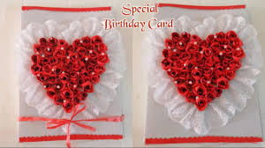 Scavenger hunt or flash mob. How To Make Special Birthday Card For Husband Diy Birthday Card Handmade Greeting Card Youtube