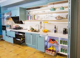 china macaron color kitchen furniture