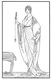 Coloring for everyone offers you the wonderful opportunity to color, relax, and travel back to yesteryear—an era where art and culture flourished around the world. 191 Best Art Nouveau Coloring Pages Images On Pinterest Coloring Pages Art Nouveau And
