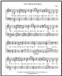 74, however, such aural fidelity isessential. The Minstrel Boy A Love Song For One S Country