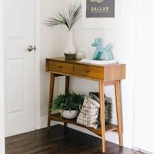 Mid Century Mini Console Acorn In 2020 Home Decor Decor Mid Century Console