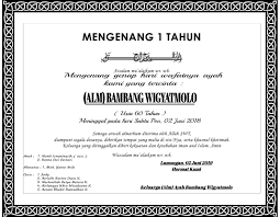 Check spelling or type a new query. Mengenang 1 Tahun Wafat Allah Berenang Ayah