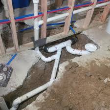 I am working on finishing our basement and i am hoping to get some help with the bathroom plumbing the builder roughed in. Bathroom In Basement Rough Plumbing J H Plumbing Inc Facebook