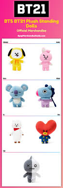 Check out our bts bt21 suga selection for the very best in unique or custom, handmade pieces. Bts Plush Dolls Bt21 Hip Hop Monsters