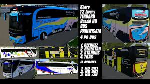 Template or desaign of haryanto buss; Livery Bussid Jb Shd Hal