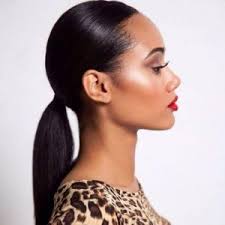 Shampoo the hair with quality product to allow the smoothness to settle in. Classy Chic Ponytail Hairstyles For Black Hair Vie Beauty Noire