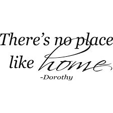 No place like home is an episode of the nickelodeon animated series rugrats, featuring a story based on that of the wizard of oz. Wizard Of Oz Black And Red Wheeler3designs Theres No Place Like Home Wizard Of Oz Quote 26x12 Wall Saying Quote Vinyl Decal Home Decor Home Decor Wudfurniture Com