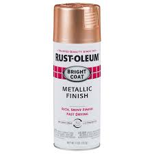 Rust Oleum Stops Rust Gloss Copper Metallic Spray Paint Net Wt 11 Oz In The Spray Paint Department At Lowes Com