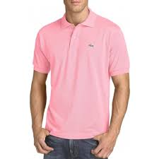 Lacoste Pique Polo Shirt Light Pink Billsoutlets Premier Fashion Retailer