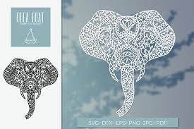 Download Elephant Svg Paper Cut Elephant Elephant Head Svg Boho Svg 1157759 Paper Cutting Design Bundles