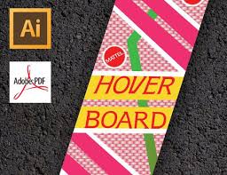 How To Make A Back To The Future Hoverboard Hoverboard Vector Graphics Digital Download By Letgodesign 5 00 Vector Graphics Hoverboard Graphic