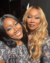 LIKE MOTHER, LIKE DAUGHTER. YOLANDA ADAMS AND HER BABY GIRL TAYLOR